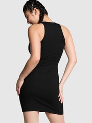 Victoria's Secret PINK Pure Black Black Mini Tank Dress - Image 2 of 3