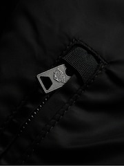 Superdry Black Hooded MA1 Bomber Jacket - Image 7 of 8