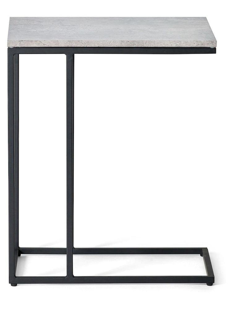 Julian Bowen Grey Staten Drinks Table - Image 2 of 3