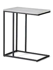 Julian Bowen Grey Staten Drinks Table - Image 3 of 3