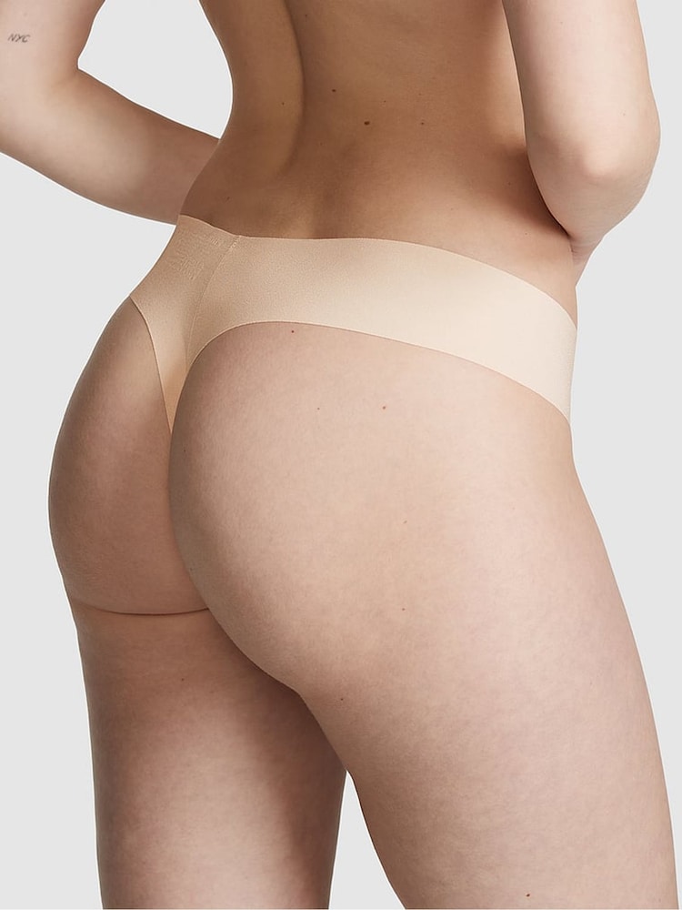 Victoria's Secret PINK Nude Marzipan Thong Knickers - Image 2 of 3