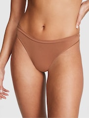 Victoria's Secret PINK Nude Caramel Thong Knickers - Image 1 of 3