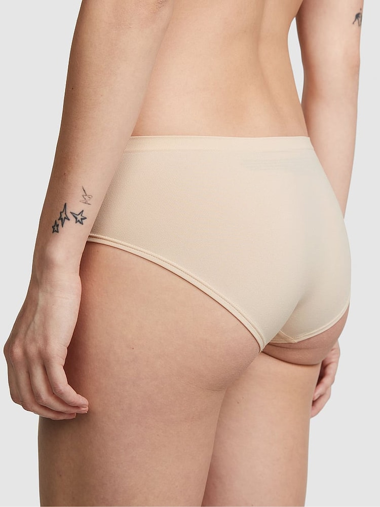 Victoria's Secret PINK Nude Marzipan Hipster Knickers - Image 2 of 3