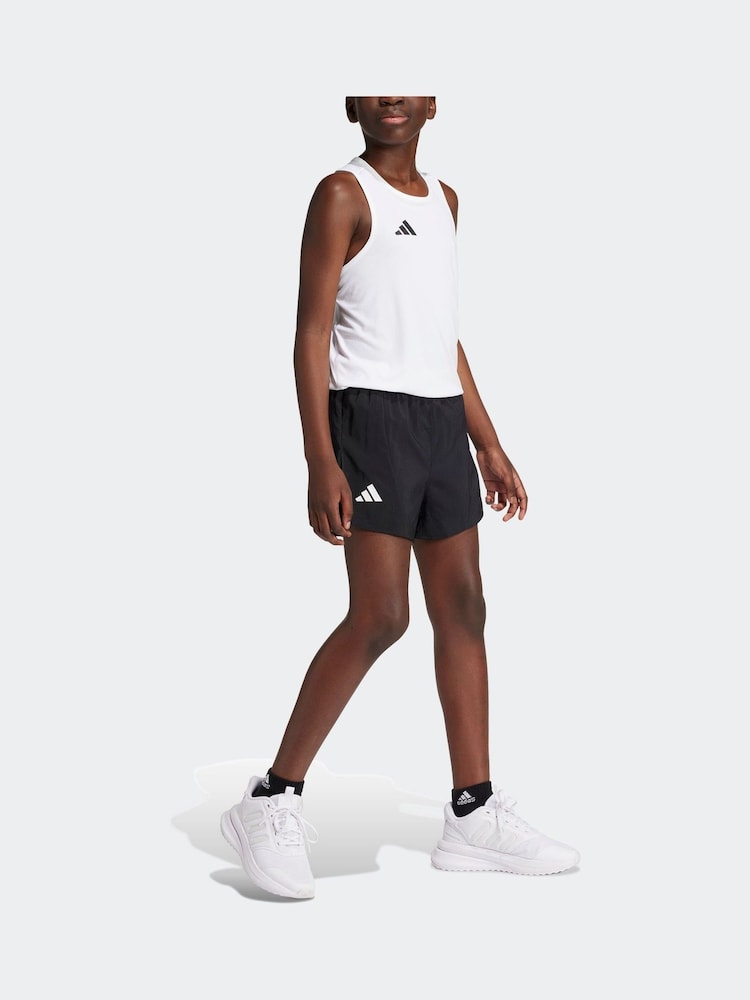 adidas Black Kids Team Split Shorts - Image 1 of 11
