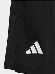 adidas Black Kids Team Split Shorts - Image 10 of 11