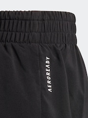 adidas Black Kids Team Split Shorts - Image 11 of 11