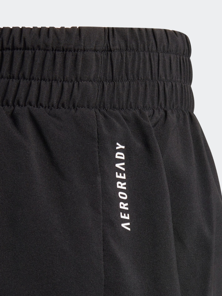 adidas Black Kids Team Split Shorts - Image 11 of 11