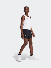 adidas Black Kids Team Split Shorts - Image 3 of 11