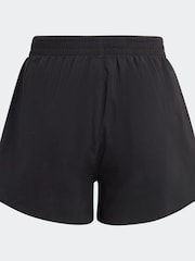 adidas Black Kids Team Split Shorts - Image 8 of 11