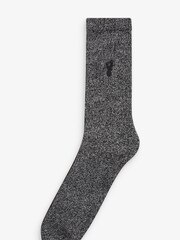 Grey 4 Pack Heavyweight Socks - Image 2 of 5