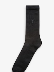 Grey 4 Pack Heavyweight Socks - Image 3 of 5