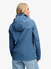 Superdry Blue Hooded Classic Trekker Jacket - Image 2 of 7