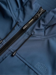Superdry Blue Hooded Classic Trekker Jacket - Image 6 of 7