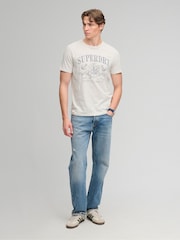 Superdry Cream Mercantile T-Shirt - Image 3 of 6