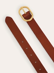 Boden Brown Classic Leather Belt - Image 4 of 4