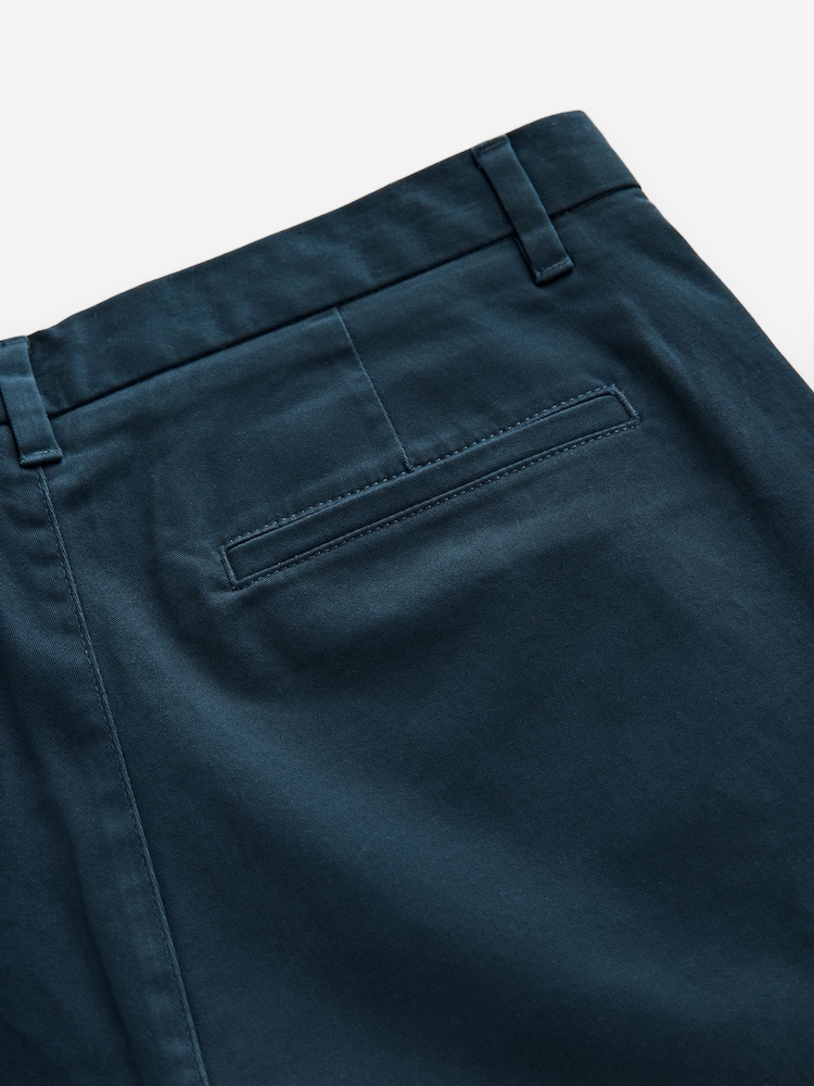 Blue Dark Skinny Fit Stretch Chino Trousers - Image 8 of 9
