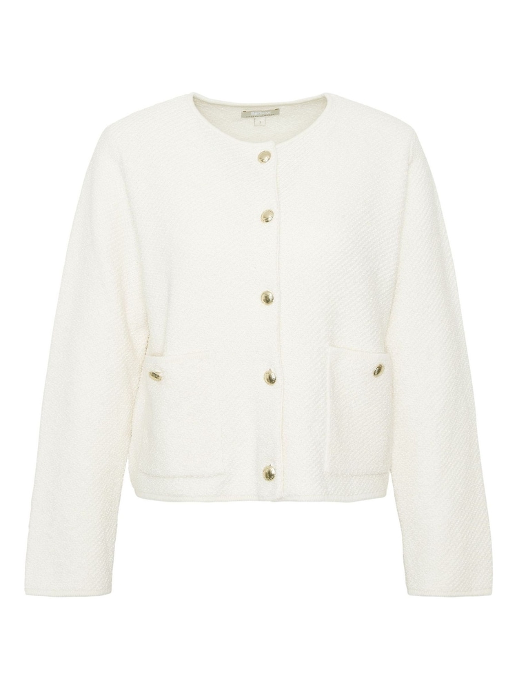 Barbour® Cream Celeste Knitted Cardigan - Image 10 of 10 Barbour® Cream Celeste Knitted Cardigan - Image 10 of 10