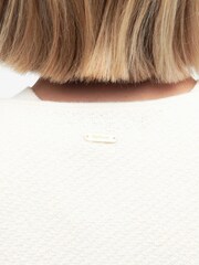 Barbour® Cream Celeste Knitted Cardigan - Image 9 of 10