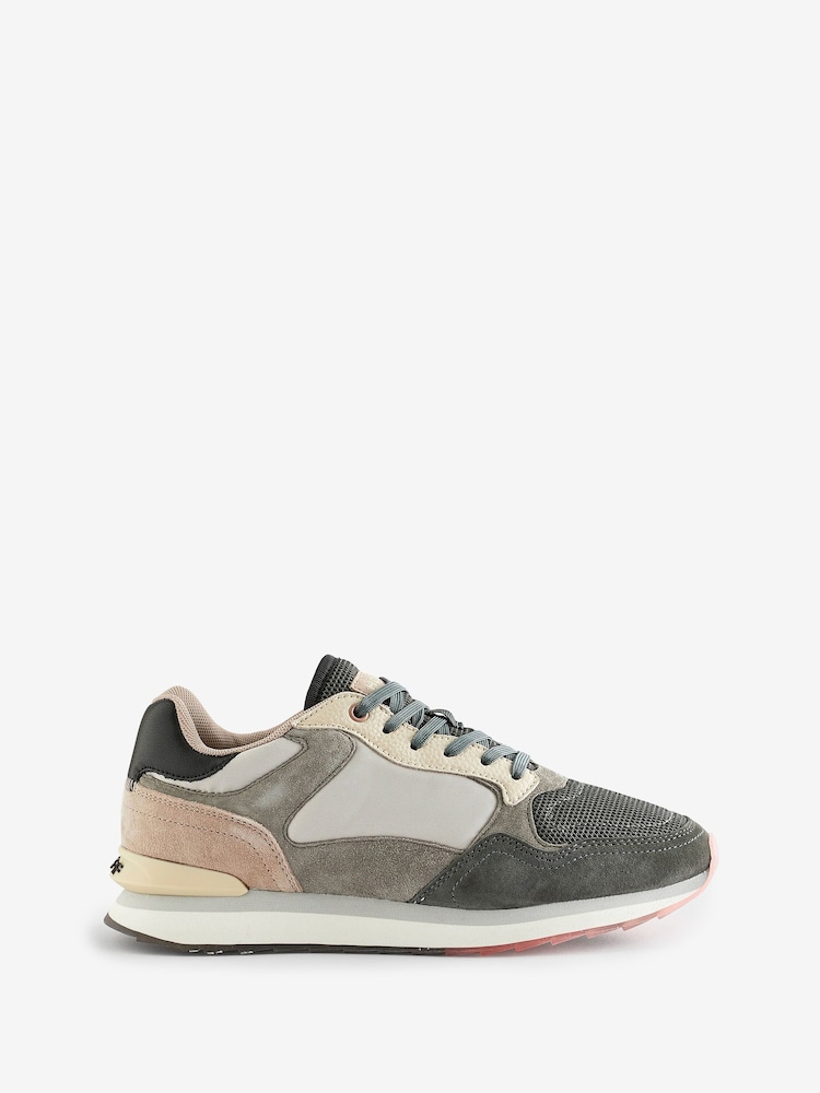 HOFF Seoul Suede Trainers - Image 1 of 6
