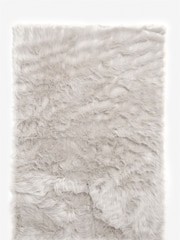 Arctic Teppich aus kuscheligem Fellimitat - Bild 4 von 6