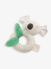 JoJo Maman Bébé Koala Plush Ring Rattle - Image 1 of 2