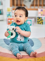 JoJo Maman Bébé Koala Plush Ring Rattle - Image 2 of 2