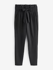 VERO MODA Black High Waisted Paperbag Trousers - Image 5 of 5