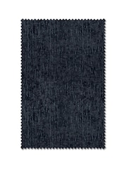 Navy Blue Chenille Made to Measure Roman Blinds - Image 5 of 5