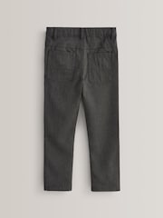 Grey Slim Waist School Jean Style Trousers (3-17yrs) - Image 2 of 7