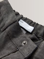Grey Slim Waist School Jean Style Trousers (3-17yrs) - Image 6 of 7