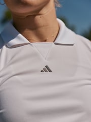 adidas Golf Ultimate365 Twistknit T-Shirt - Image 2 of 8