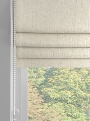 Light Natural Chenille Made to Measure Roman Blinds - Image 2 of 5