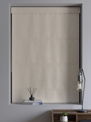 Light Natural Chenille Made to Measure Roman Blinds - Image 4 of 5