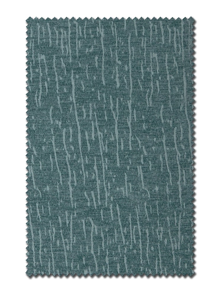 Teal Green Chenille Made to Measure Roman Blinds - Image 5 of 5