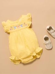 Purebaby בגד גוף רקום - תמונה 1 מתוך 5