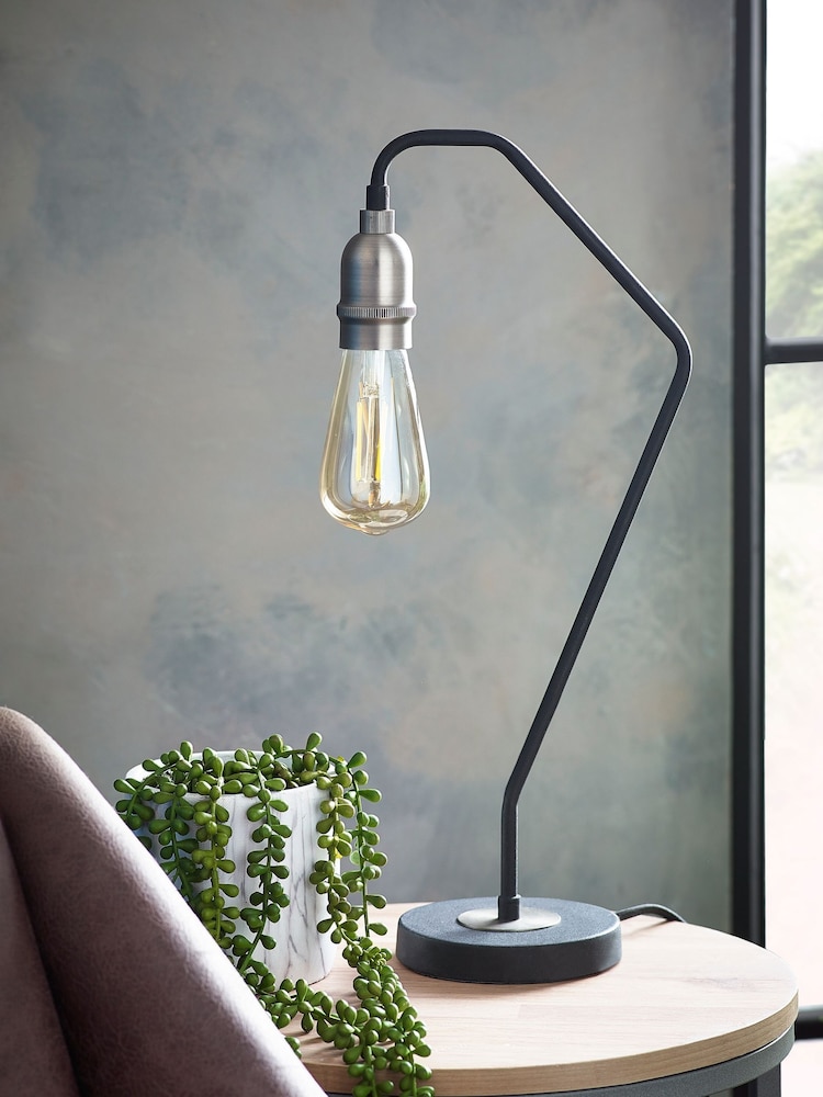 Black Brooklyn Table Lamp - Image 2 of 7 Black Brooklyn Table Lamp - Image 2 of 7