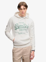 Superdry Klassisches Kapuzensweatshirt mit Vintage Logo - Bild 1 von 6