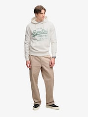 Superdry Klassisches Kapuzensweatshirt mit Vintage Logo - Bild 2 von 6
