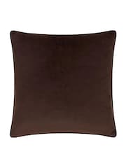 Furn Burgundy Berry Woods Velvet Fibre Filled Cushion - Image 4 of 6