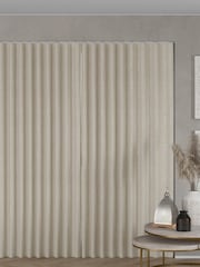 Light Natural Chenille Made to Measure Curtains - Image 2 of 9