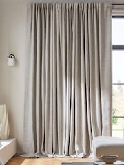 Natural Textured Made to Measure Curtains - Image 2 of 6