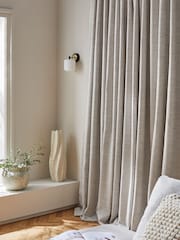 Natural Textured Made to Measure Curtains - Image 5 of 6