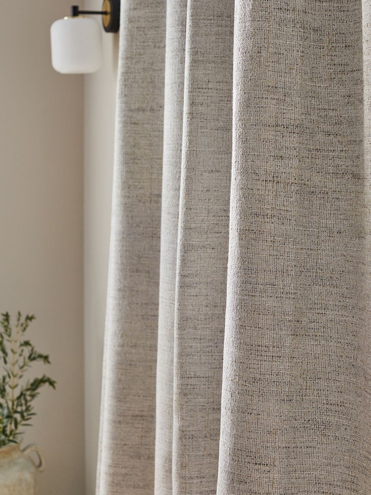 Natural Textured Made to Measure Curtains - Image 6 of 6