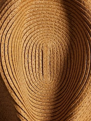 Ted Baker Hurrca Tan Brown Straw Hat - Image 3 of 4