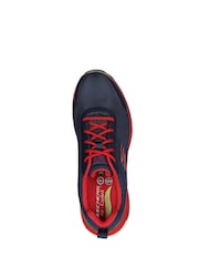 Skechers Blue Work Arch Fit Ringstap Slip Resistant Mens Trainers - Image 4 of 5