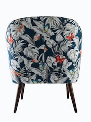 Clarke and Clarke Blue Elda Chair - Image 5 of 5