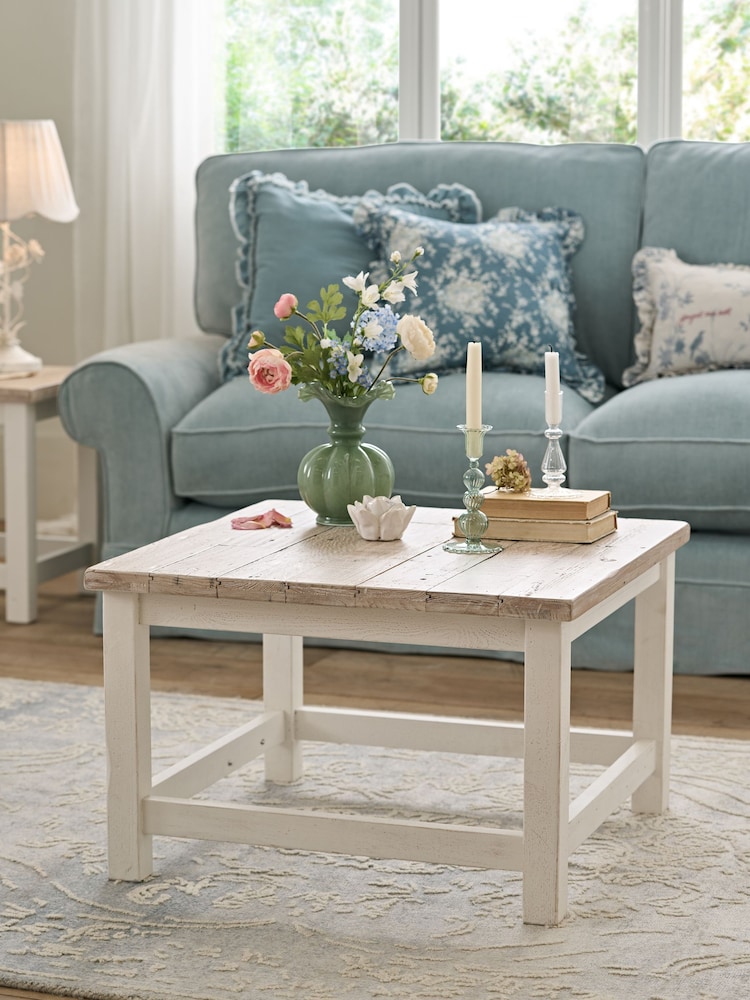 Shabby Chic by Rachel Ashwell® White Loretta Coffee Table - Image 1 of 5
