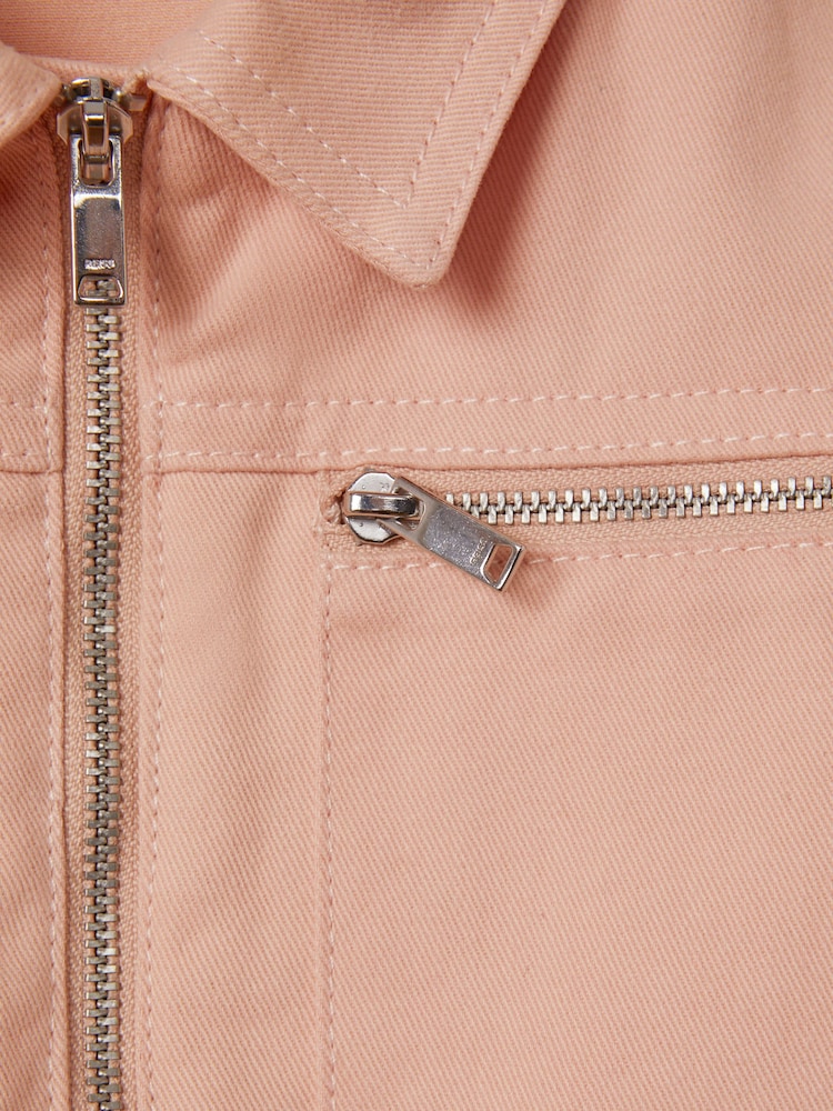 Reiss Pink Penelope 13-14 yrs Denim Jumpsuit - Image 6 of 6