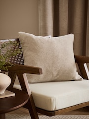 Yard Linen Heath Washed Velvet Textured Fibre Filled Cushion - Image 1 of 3