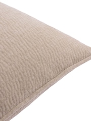 Yard Linen Heath Washed Velvet Textured Fibre Filled Cushion - Image 3 of 3
